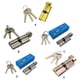 thumbnail image 5 of Monstrate Protección de cobre de la cerradura de puerta del dormitorio con base de cerradura de puerta interior de los resortes de acero Herramientas y ferretería Aleación de zinc pequeña 70, 5 of 6