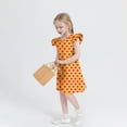 thumbnail image 4 of Fjofpr Girls Dresses $ 5.00 Toddler Girls Dress Summer Ruffle Sleeve Sundress Outfit For Kids 4-14T, 4 of 8