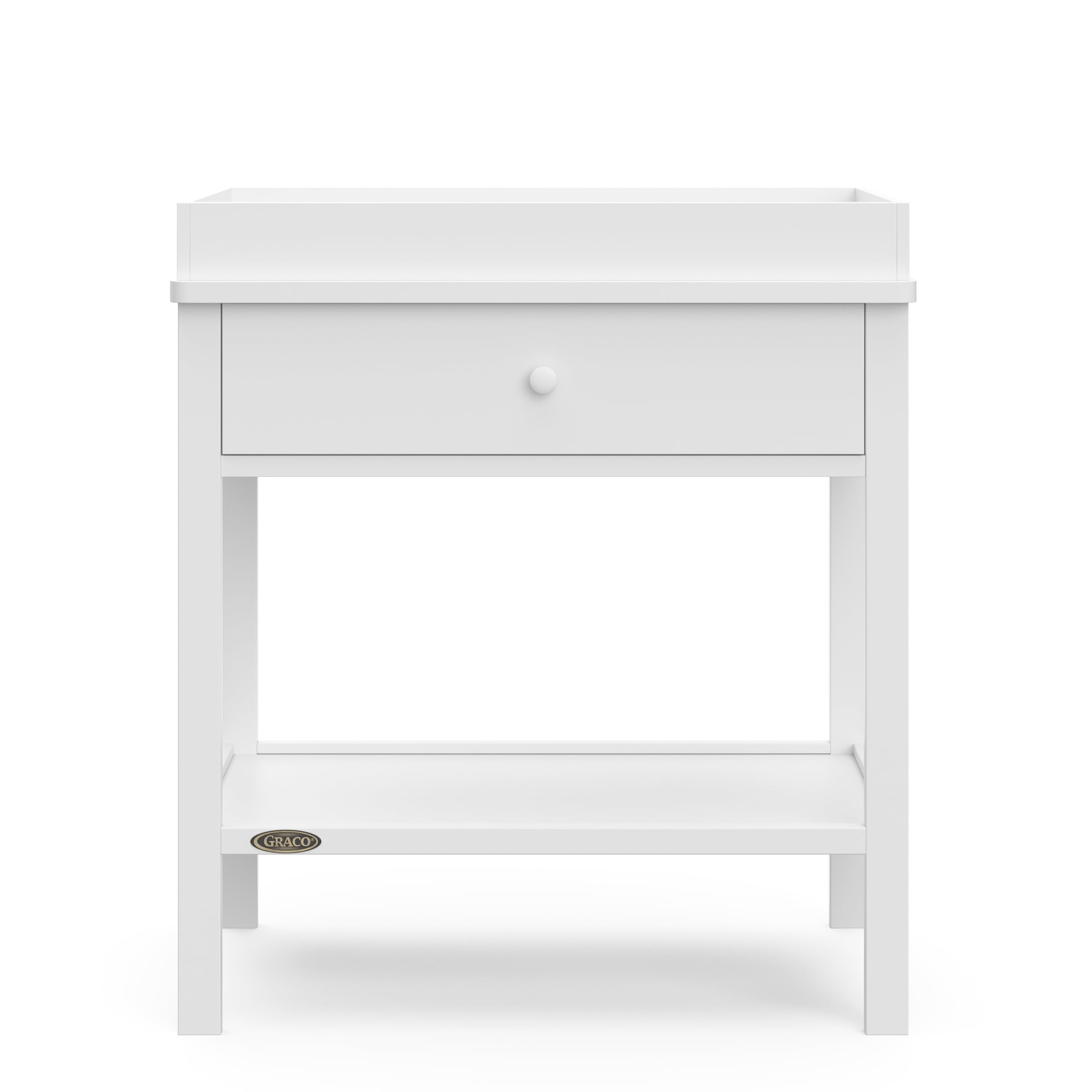 Graco Storage Infant Changing Table, White