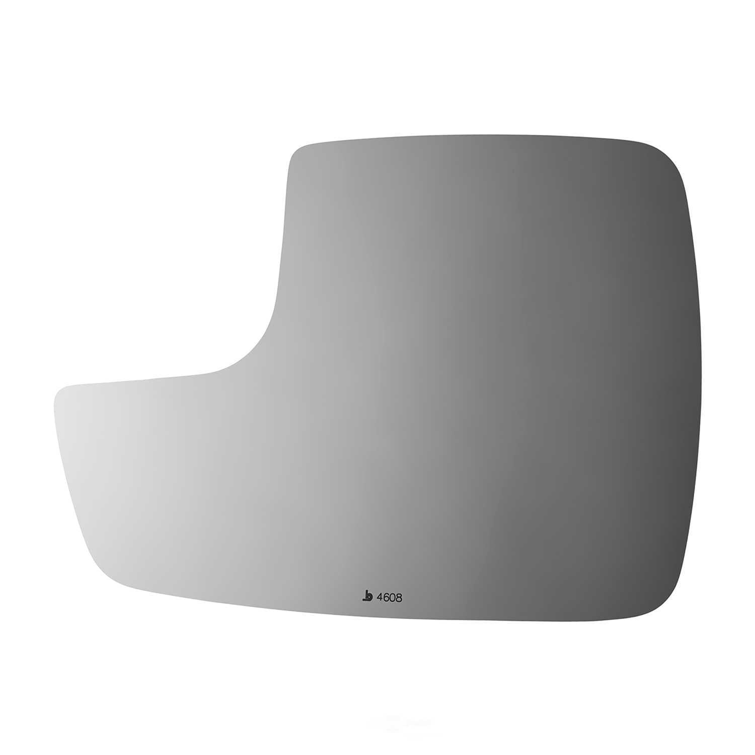 Burco Side View Mirror Replacement Glass - Clear Glass - 4608