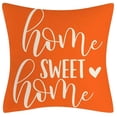 thumbnail image 3 of Fundas de Almohada Naranja 18X18 Juego de 12 Fundas de Almohada Decorativas para el Hogar de Almohada para Sofá de Exteriores, 3 of 7