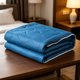 thumbnail image 5 of Solid Color Wavy Comforter Cool Touch Air Conditioning Quilt Soft Breathable Summer Blanket For Bedroom, 5 of 8