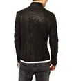 thumbnail image 2 of New Men Designer Genuine Lambskin Soft Biker Leather Jacket A157, 2 of 3