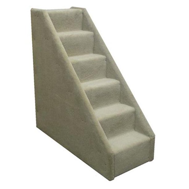 Essential Pet Products MINI6GR Mini 6 Step Pet Stairs Grey