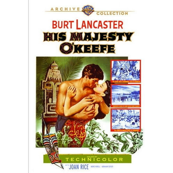 His Majesty O'Keefe (DVD), Warner Archives, Action & Adventure
