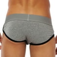 thumbnail image 5 of Bigersell Women's Boy Short Panties Clearance Plus Size Period Underwear Cheeky Panty Style P-942 Nylon Period Panties Thong Briefs Mid Waist Women Cheeky Panties Gray L, 5 of 8