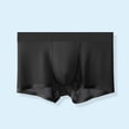 thumbnail image 5 of Bixock Boxers for Men,Men's Underwear Ice Silk Seamless Solid Color Breathable Soft Summer Thin Briefs, 5 of 6