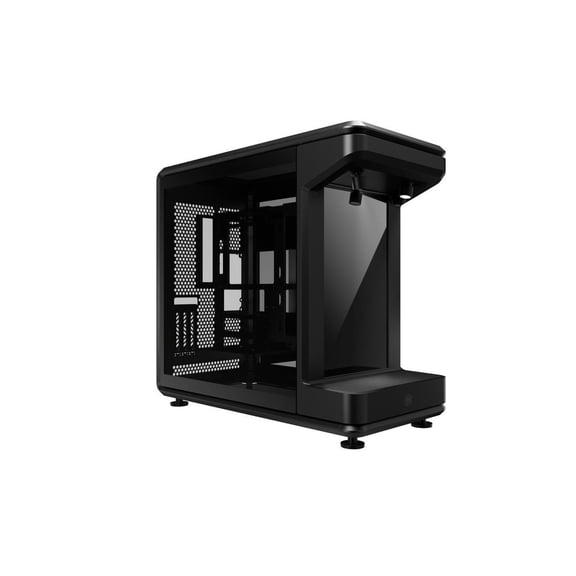Cooler Master MasterFrame 360 Stage LCD Open-Frame ATX PC Case, Front LCD Display, 430mm GPU Max, 360mm Radiator Support, Supports Up to 12 x120mm Fans, PCIe 5.0 Riser, USB4 Type-C, Vertical GPU Moun