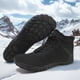 thumbnail image 4 of Botines Invierno Informales Botas Nieve Descalzas Antideslizantes Térmicas para Viajes Al Aire Libre, 4 of 9