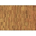 thumbnail image 1 of Ahgly Company Indoor Rectangle Abstract Brown Modern Area Rugs, 3' x 5', 1 of 4