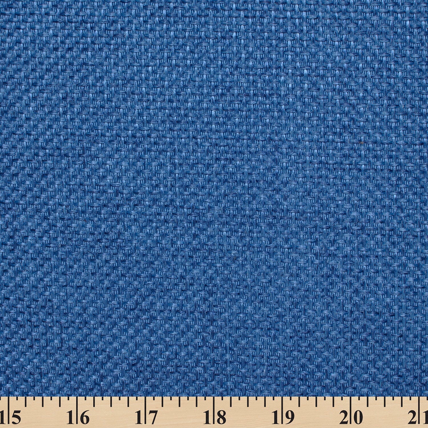 Plain Woven Inlay Upholstery Fabric Shiny Heavyweight Durable Polyester (59/60 Inches) By The Yard - For Furniture, Curtains, & Décor - Royal Blue (10 Yards)