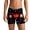 Black-12, variant on Mens Boxer Briefs Valentine's Day Red Hearts Pattern Underwear Love Boxer for Men Fun Underwear Shorts White L