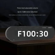 Gym Timer, Interval Clock with Clear LED, Exercise Timer Countdown/Up Stopwatch, Wall Workout Timer with Remote for Gym