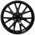 thumbnail image 2 of OE Wheels DG15 20 Inch Rim Fits Hellcat Style 5x115 20x9 Gloss Black - Hollander 2528 (1), 2 of 5