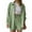 Green, variant on Casual Fashion Set Women's Shorts Set Long Sleeve Shirt Suit Shorts Two Piece Set Basic Shirt Top & Shorts Set Bathing Suits for Women over 50 Cover up Swimsuit Cover up Swim Suits plus Size