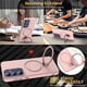 thumbnail image 5 of Para Samsung Galaxy S26+ 5G Case (Compatible With MagSafe) With Invisible Magnetic O-Ring Stand Military-Grade Shockproof Phone Case,Pink,For Galaxy S26+(5G), 5 of 7