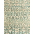 thumbnail image 1 of Ahgly Company Machine Washable Indoor Rectangle Abstract Green Area Rugs, 6' x 9', 1 of 7