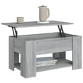 thumbnail image 4 of vidaXL Coffee Table Lift Top End Table Accent Side Sofa Table Engineered Wood, 4 of 8