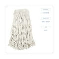 thumbnail image 4 of Boardwalk BWK2032CEA Cotton Cut-End Wet Mop Head - Size 32, White, 4 of 5