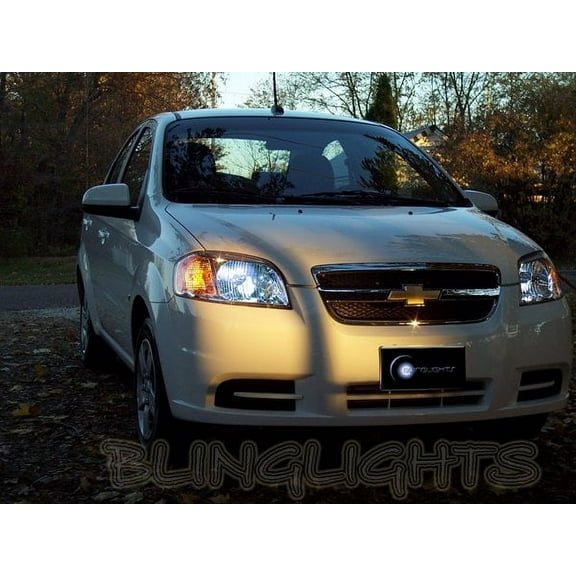 For 2009 2010 Pontiac G3 Wave Bright White Light Bulbs for Headlamps Headlights Head Lamps Lights