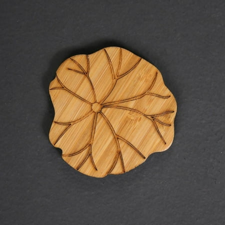 

Bamboo Coaster for Drinks Absorbent Rustic Brown Fall Coasters for Coffee Table Decor Cup Coaster for Desk Coaster Bar Set Home Decor Living Room