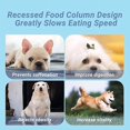 thumbnail image 4 of Dog Bowl Slow Feeder Dog Bowls Dog Lick Mat Dog Bowl Mat Dog Anxiety Relief, Dog Bowls Small Size Dog, Lick mat for Dogs, 4 of 5