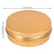 thumbnail image 5 of Bearachild Tarro de almacenamiento de 10 Uds., latas de té de cera de aluminio, caja de maquillaje para viajes al aire libre, estuche para pastillas Almacenamiento y organización del hogar oro 60ML Bearachild HA004604-02, 5 of 6