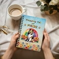 thumbnail image 3 of Wagging Tail Collie Celebrates Rainbow Pride Month LGBT LGBTQ+ Spiral Bound Journal Collie Dog Lover Gifts Idea 5x7in Spiral Notebook - 01003, 3 of 5