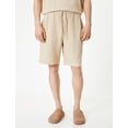 thumbnail image 3 of Textured Drawstring Shorts, 3 of 6