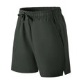 thumbnail image 4 of Ymyiu Big Mens Shorts Men's Casual Classic-Fit Shorts Elastic Waist Daily Wear Baech Summer Shorts Size 2XL(Dark Gray, 2XL), 4 of 4