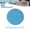 thumbnail image 2 of Uxcell Stool Covers Round, Elastic Bar Stool Covers Washable Stool Cushion Slipcover Bar Chair Seat Covers for 10-13 Inch Blue 1, 2 of 7