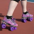thumbnail image 3 of Lenexa Sonic Cruiser 2.0 Unisex Outdoor High Performance Rebound Wheels Quad Roller Speed Skates, 3 of 4