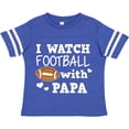 thumbnail image 3 of Inktastic I Watch Football with My Papa Boys Toddler T-Shirt, 3 of 5