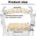 thumbnail image 6 of HELLHERO Back Rest Covers Washable Seat & Backrest Covers & Protection Covers for The Elderly Outdoor Park for Seniors Men Women, Corgi, 6 of 7