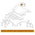 thumbnail image 3 of Fits 13-18 Santa Fe & Sport & XL Front Hood Hinge Bracket Right Passenger Side, 3 of 4