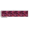 thumbnail image 2 of Ambesonne Lilac Fabric by the Yard Upholstery, Abstract Leaves Foliage, 1 Yard, Multicolor, 2 of 4