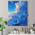 thumbnail image 4 of Qisvanset Anime Sky Cloud Landscape Canvas Wall Art 15.75x11.81 Inches, 4 of 8