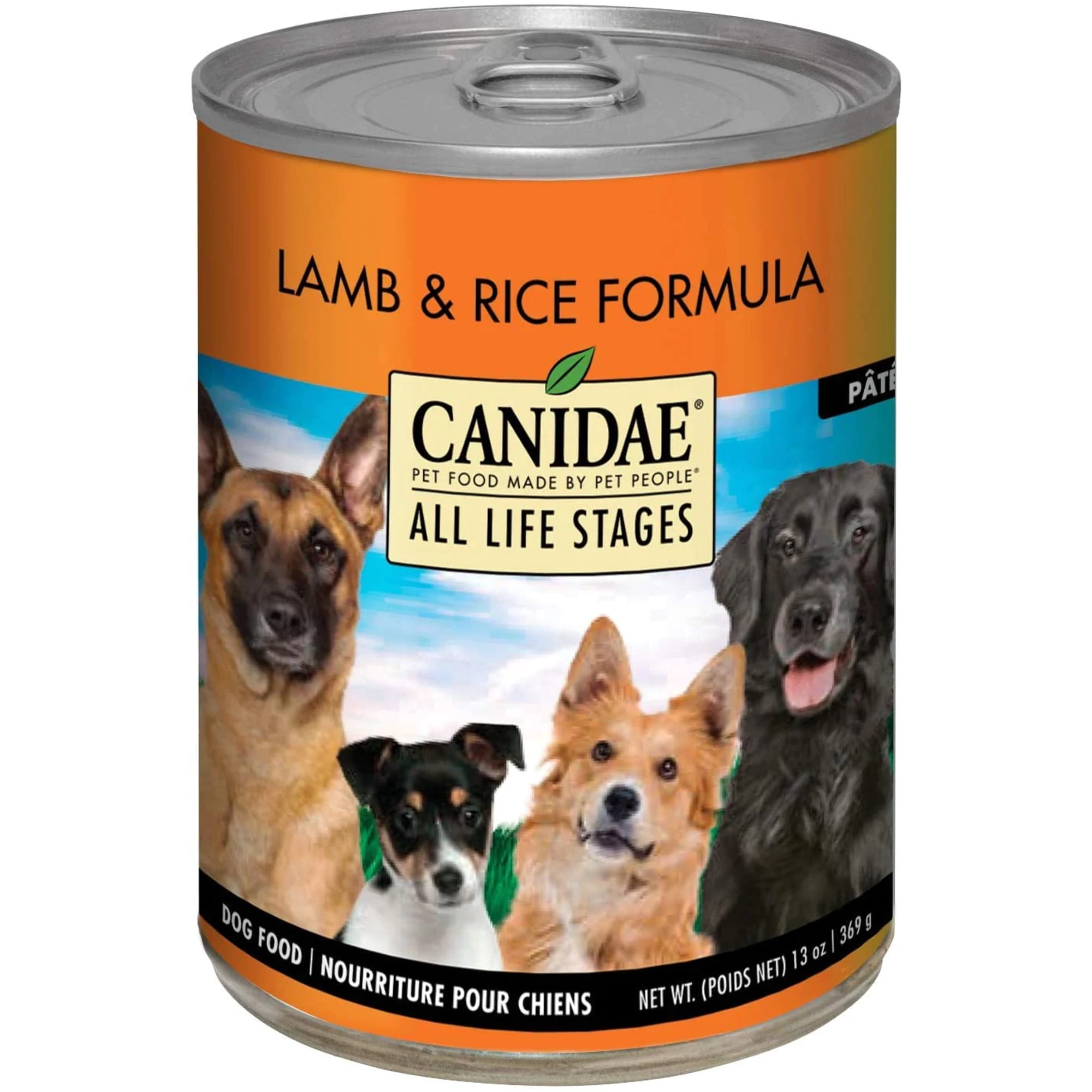 (Pack of 12) Canidae All Life Stages Lamb & Rice Wet Dog Food, 13 oz