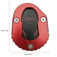 thumbnail image 4 of Base de caballete lateral, base de caballete lateral para motocicleta, placa de ampliación de caballete lateral, placa de caballete, valor inmejorable, 4 of 9