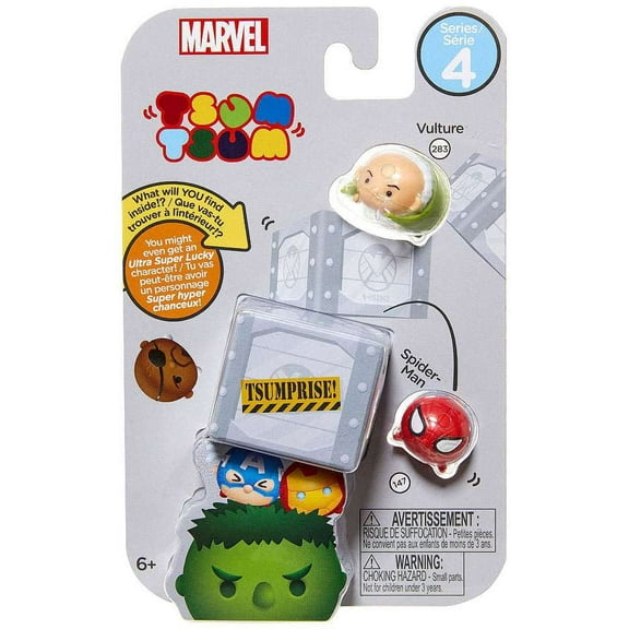 Marvel Tsum Tsum Series 4 Vulture & Spider-Man Minifigure 3-Pack