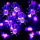 thumbnail image 3 of Cadena de luces, 20 Led de 3m de araña púrpura de la cuerda de las luces de iluminación de la batería para el partido de vacaciones de la yarda decoraciones Afortunado Sencillez, 3 of 5