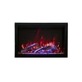 thumbnail image 2 of Amantii Traditional Bespoke - 48" Indoor / Outdoor Insert Electric Fireplace, WiFi and Bluetooth Connectivity, Programmable Remote, and a Selection of Media Options, 2 of 5