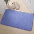 thumbnail image 2 of Plush 40x60 Memory Foam Bath Mat with Non Slip Bottom Bathroom Rug Set, 2 of 9