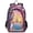 Fantasy Cove, variant on Backpack for 6-12Y,17L Lightweight Travel Daypack with Reflective Strips & Chest Strap Nylon Fairy Print