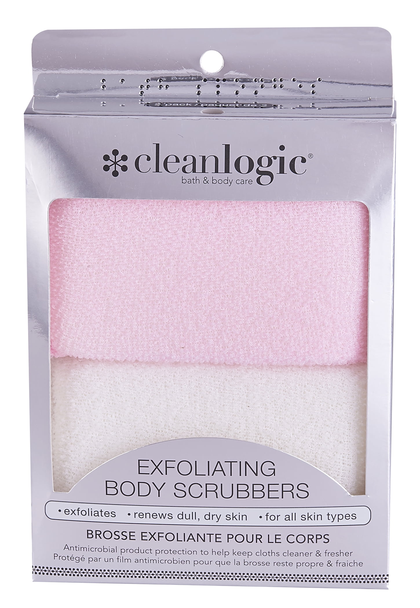cleanlogic exfoliating body scrubber
