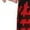 White, variant on Red Black Houndstooth Mens Soft Woven Cotton Elastic Waistband Sleep Pajama Pant Lounge Sleep Pant With Pockets And Drawstring-Medium
