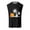 Black, variant on Men's Summer Coconut Sunset Vest - Tropical Design, Sleeveless Breathable Wind Vest - Versatile for Beach/Vacation - S-XXXL Sizes