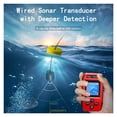 thumbnail image 4 of Color LCD Fish Finder with Wired Sensor, Deep Water Display for Boats, 4 of 6