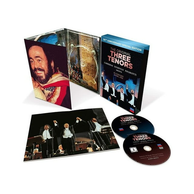 THREE TENORS THREE TENORS - 30TH ANNIVERSARY VERSION (W/DVD) COMPACT DISCS