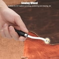 thumbnail image 2 of Sonew Stitch Marker,DIY Leather Craft Sewing Wheel Roulette Tool Roller Stitch Line Marking Kit,Roulette Tool, 2 of 8